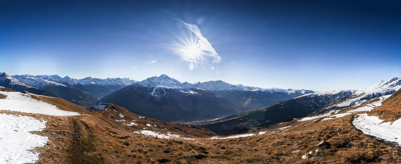 himalayas, mountain range, sunlight, french alps, tourism, mountain Peak, 8K, france, silence, brown, brightly lit, savoie, travel, sun, rock, alps, panorama