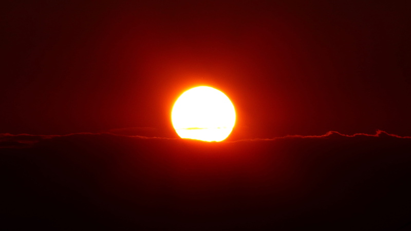 4K, orange color, cloud - sky, evening sky, glow, morning, environment, sonnenkugel, evening, tranquility, geometric shape, shape, beauty in nature, eclipse