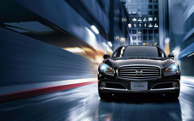 black, 2012, cima, 2K, cars, car, nissan