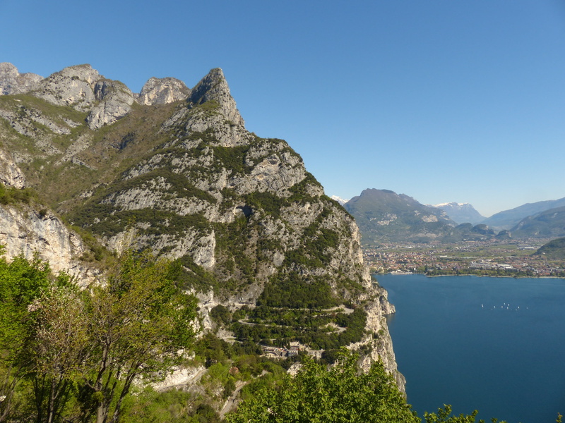 clear sky, outlook, viewpoint, travel destinations, 4K, no people, travel, cima capi, riva, cliff, tranquil scene, europe, outdoors, scenics - nature