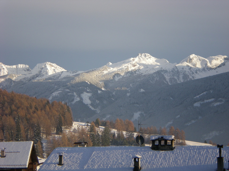 inverno, scenics - nature, outdoors, fiemme, mountain peak, sky, building, mountain range, day, tree, architecture, 2K, mountain, winter, landscape, nature