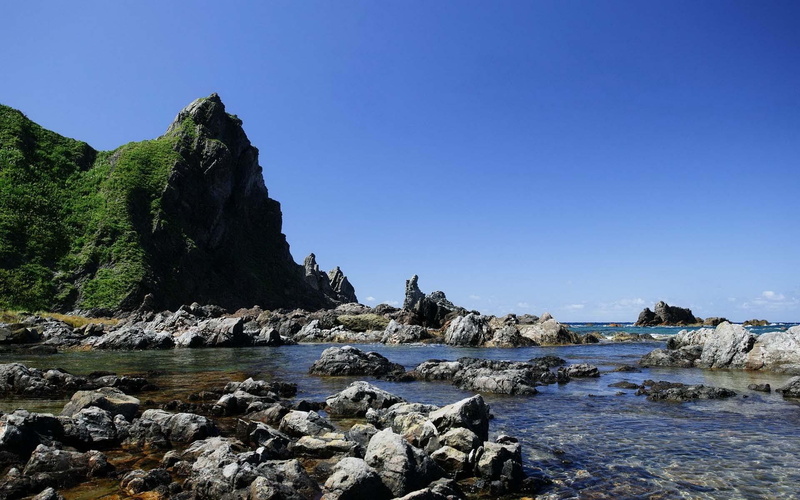 rocky, shore, oceans, nature, nature and landscapes, jagged shore, 1080P, jagged, rocks