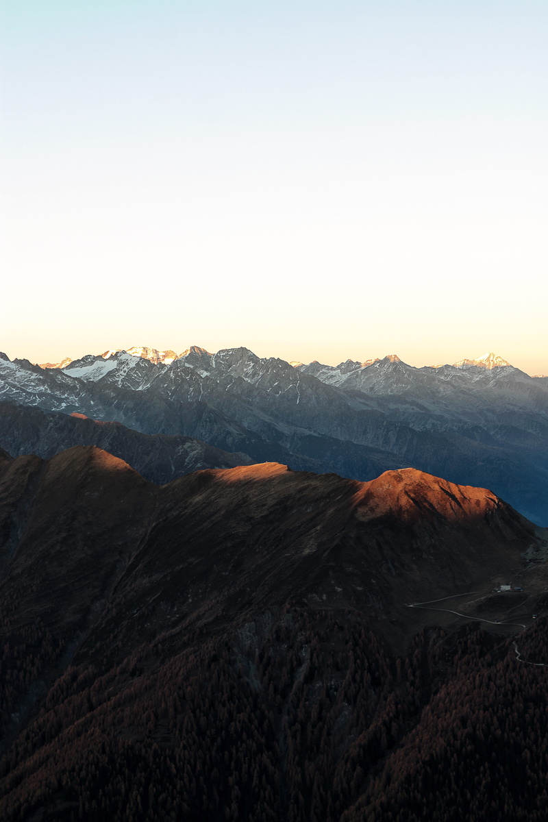 horizon, wilderness, scenery, summit, non-urban scene, no people, jagged, outdoors, tranquility, copy space, scenics - nature, layer, mountain range, aerial