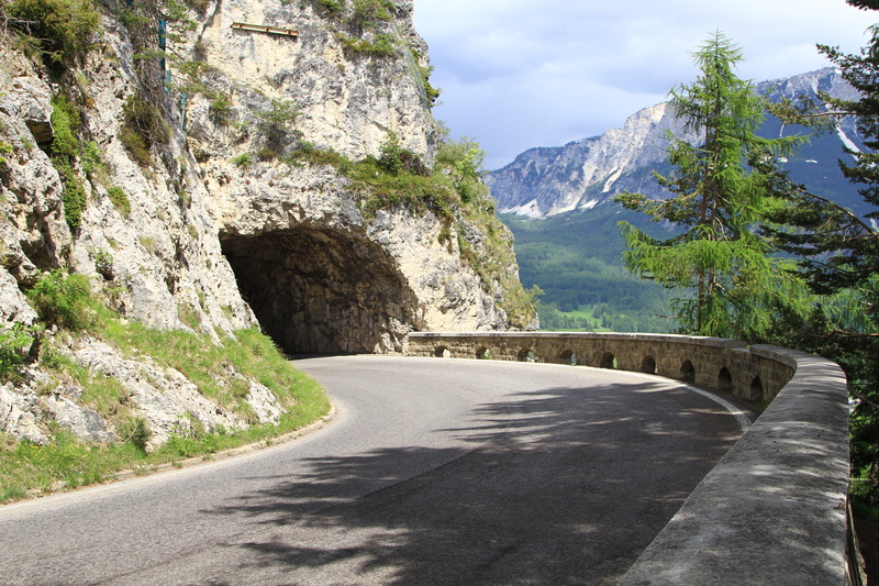 italy, road, rock formation, outdoors, sunlight, rock - object, 5K, nature, cortina dampezzo, south tyrol, diminishing perspective, scenics - nature, beauty in nature