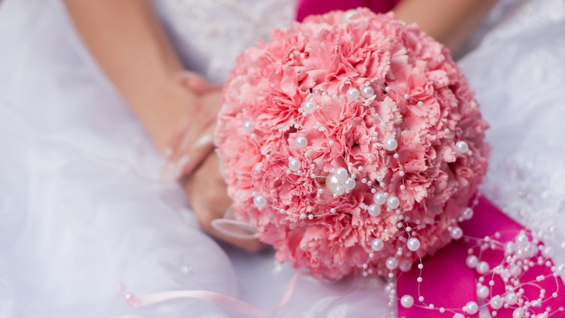 wonderful, 1080P, natura, wedding, nature and landscapes, bouquet, slubny, bukiet, kwiaty