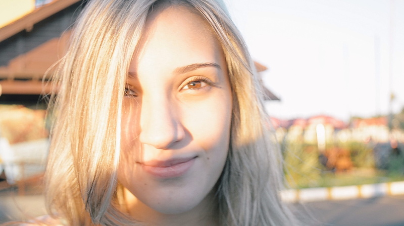 women, emotion, front view, outdoors, human face, headshot, adult, looking, one person, canoas, hairstyle, positive emotion, focus on foreground, brasil