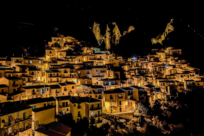 Basilicata, Italy, 1080P, Castelmezzano