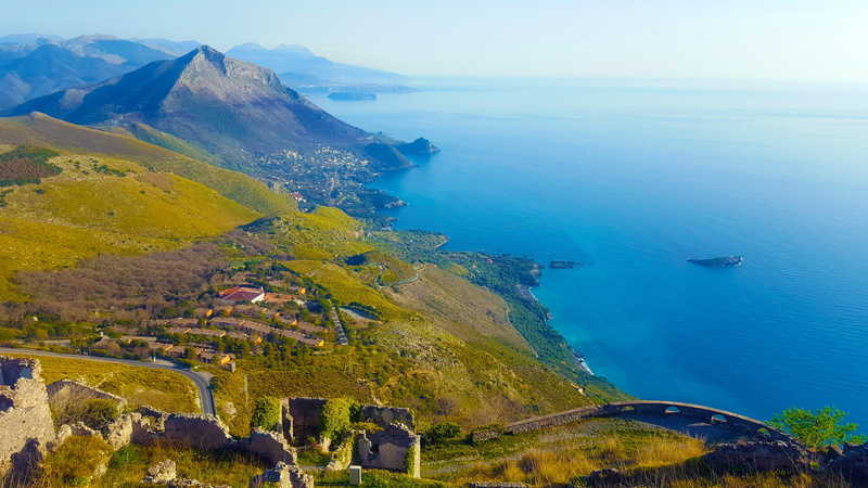 day, sky, scenics - nature, water, beach, nature, land, italy, transportation, maratea, blue, 5K, scenics, landscape, environment, non-urban scene, sea