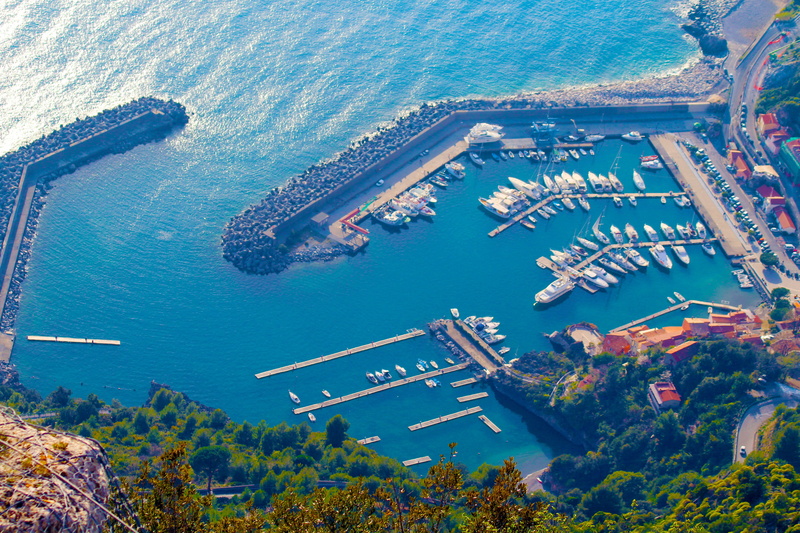 nautical vessel, ship, blue, sea, landscape, shipping, basilicata, outdoors, aerial view, travel destinations, skyscraper, italy, no people, harbor, maratea
