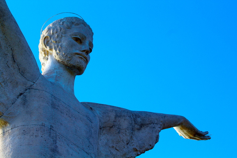 momunento, craft, representation, day, religion, architecture, art and craft, christianity, contemplation, maratea, human representation, 5K, sky, angel