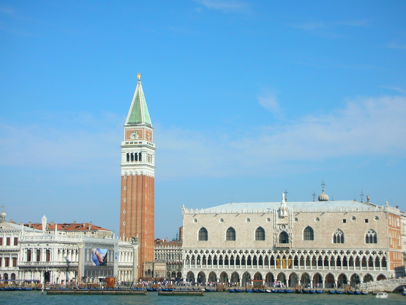 holidays, day, building exterior, sky, government, built structure, building, tall - high, piazzetta san marco, tower, nature, blue, promenade, spire, tourism