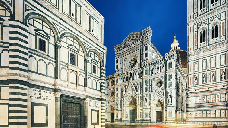 Architecture, cathedral, campanile, florence, 2K, italy, st, baptistery, giottos, john