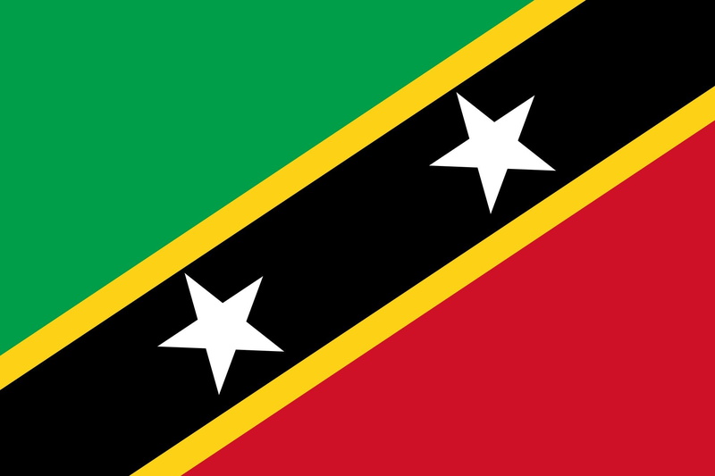 kitts, 1080P, saint, nevis svg, 2000px flag