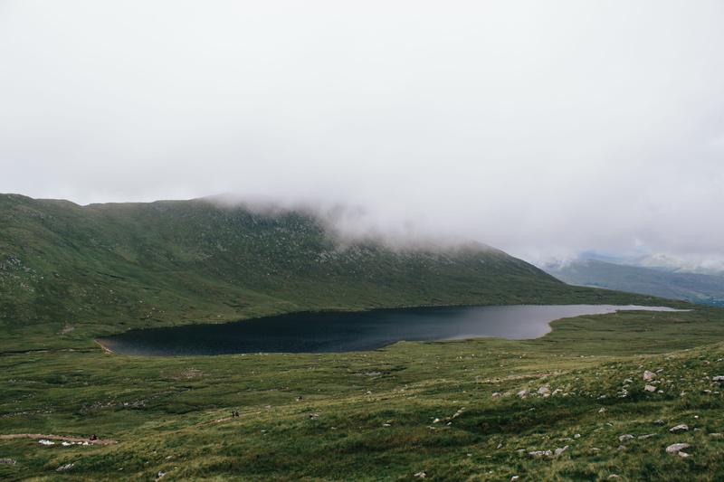 no people, cloud, environment, tranquility, fort william, day, sky, volcanic crater, scotland, 5K, water, fog, landscape, cloud - sky, nature, non-urban scene