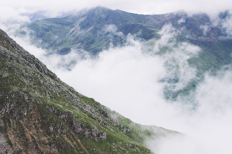 day, cloud, mountain peak, rockface, idyllic, summit, power in nature, aerial, environment, tranquil scene, natural elevation, 5K, plant, daytime, surrounded