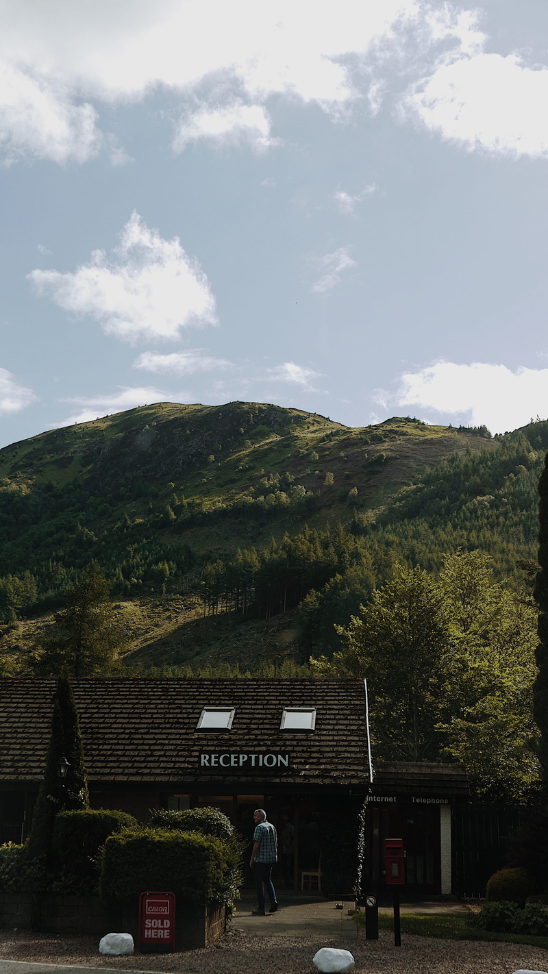 beauty in nature, western script, fort william, built structure, reception, text, nature, plant, camping, architecture, outdoors, scenic, cloud - sky, highlands