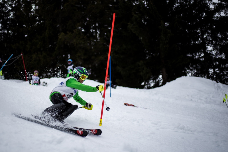 ski, snow, kid, nature, leisure activity, 4K, skill, cold temperature, ski-wear, motion, slalom, manigod, skiing, plant, ski pole, alp, one person, france