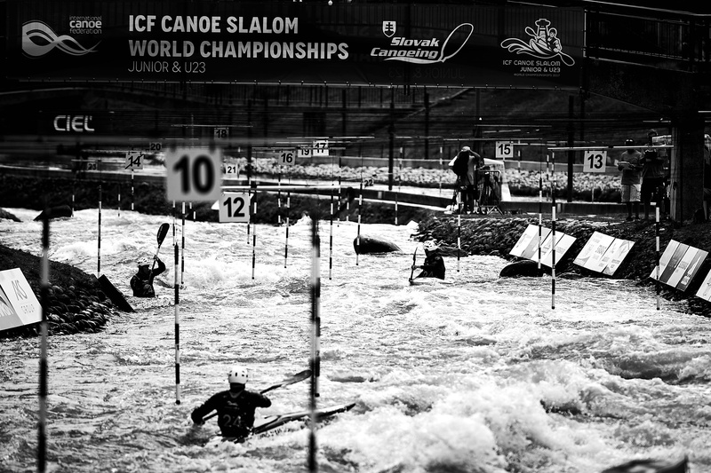 black and white, communication, bratislava, action sports, negative space, nature, leisure activity, areál vodných športov, outdoors, canoe, real people