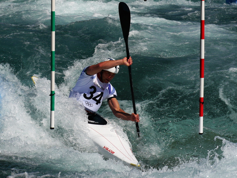 Whitewater slalom, Sports, 4K