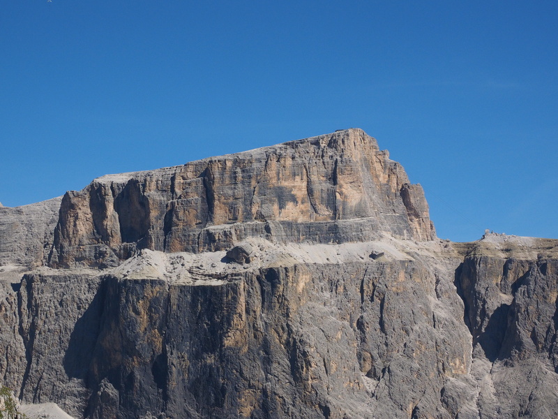 enormous, landscape, tranquility, dolomites, rock, non-urban scene, solid, formation, plateau-shaped rock summit, sass pordoi, rock summit, mountain world