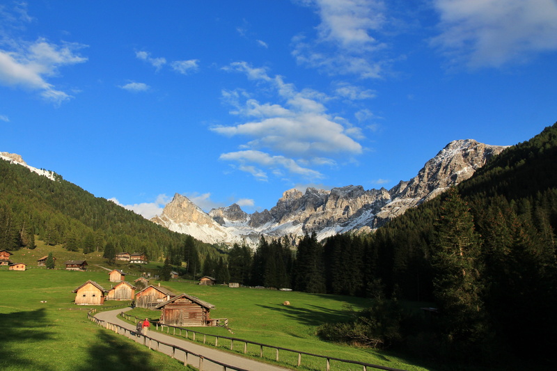 cloud - sky, tree, travel destinations, leisure activity, mountain peak, plant, outdoors, non-urban scene, mountain, land, val di fassa, environment, dolomites