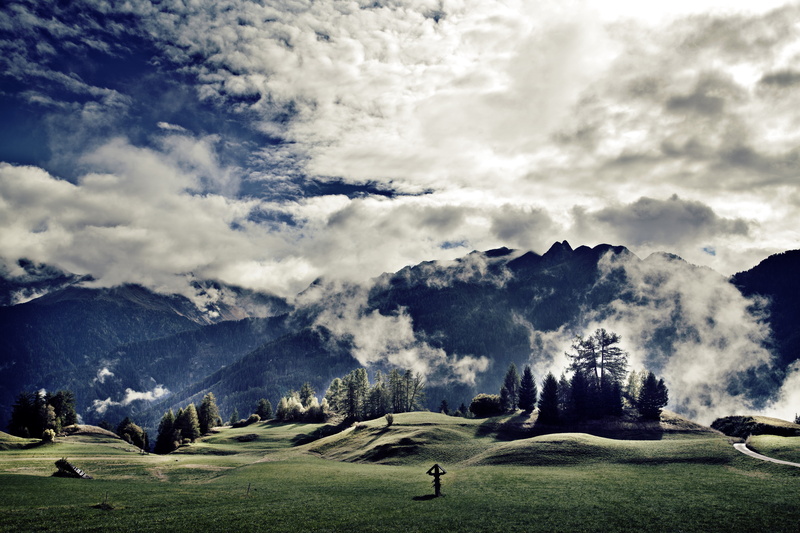 8k, meadows, 5K, Tirol, 4k, Austria, mountains, 5k, clouds