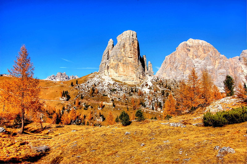 nature, autumn, blue, clouds, karg, italy, rubble field, mountain landscape, landscape, alpine, alm, eroded, rock formation, rock - object, beauty in nature