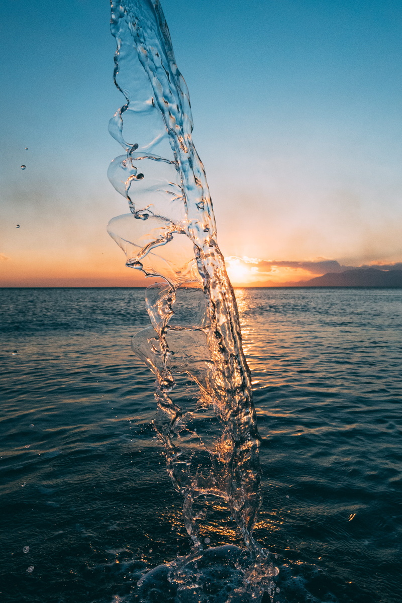 vsco, outdoors, scenics - nature, sunset, no people, horizon over water, yellow, beauty, orange color, beauty in nature, horizon, mondragone, art, water