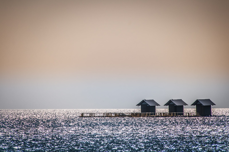 water, coastline, Asian, Sud est, Acqua, vacations, Asia, three, house, center, sky, south east, Sea, asiatico, blue, Mare, nature, agua, Glittering, daytime
