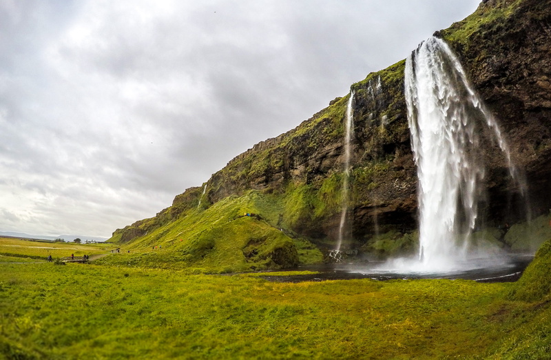 outdoors, cloudy, non-urban scene, paesaggio, viaggio, scenics - nature, acqua, cascatum, nature, rock, travel, 4K, beauty in nature, waterfall, rock - object