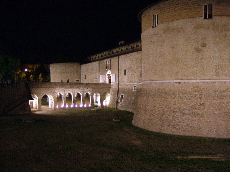 history, architecture, incidental people, rear view, travel destinations, reflection, building, outdoors, Pesaro, architecture And Buildings, the past