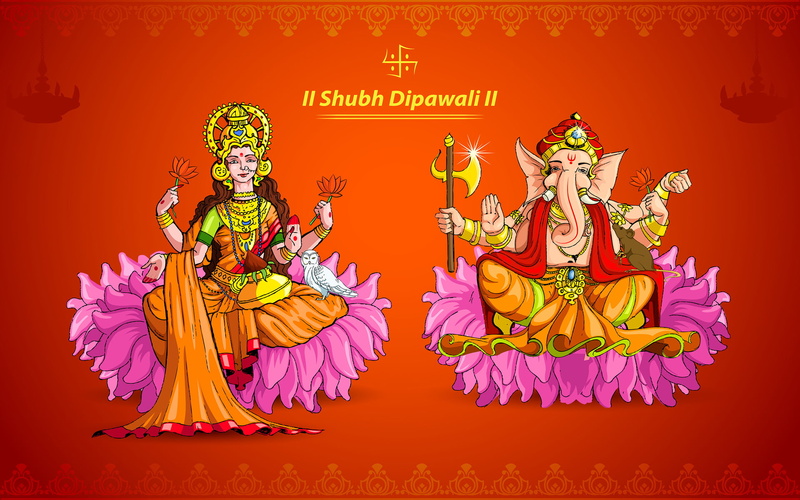 ecards, greetings, goddess, photos, royalty, lakshmi, ganesh, 1080P