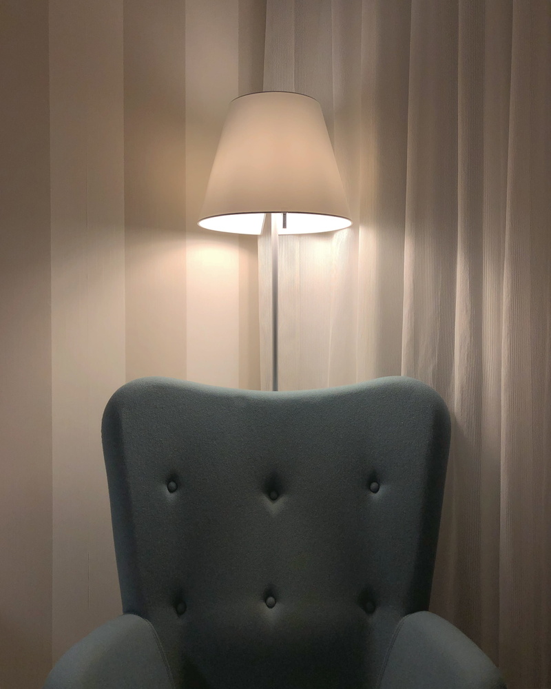 alone, comfortable, domestic room, trento, no people, indoors, electric light, furniture, home interior, electricity, empty, via adalberto libera, nobody