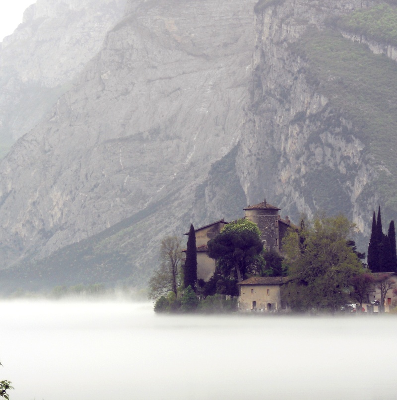1080P, italy, scenics - nature, no people, house, grey, beauty in nature, water, nature, trentino, building exterior, day, tree, near, concrete, built structure