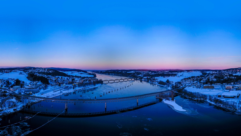 sky, tranquil scene, 5K, city, concrete, snowcapped mountain, bridge, landscape, dusk, environment, cloud - sky, train, beauty in nature, fet, tranquility