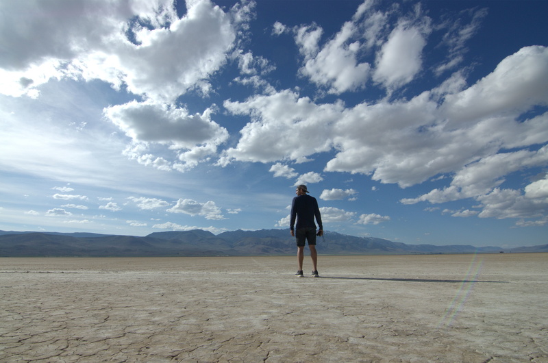 men, people, environment, mountan, blue, non-urban scene, real people, summer, sunny, land, 4K, rear view, nature, tranquil scene, salt flat, scenics - nature