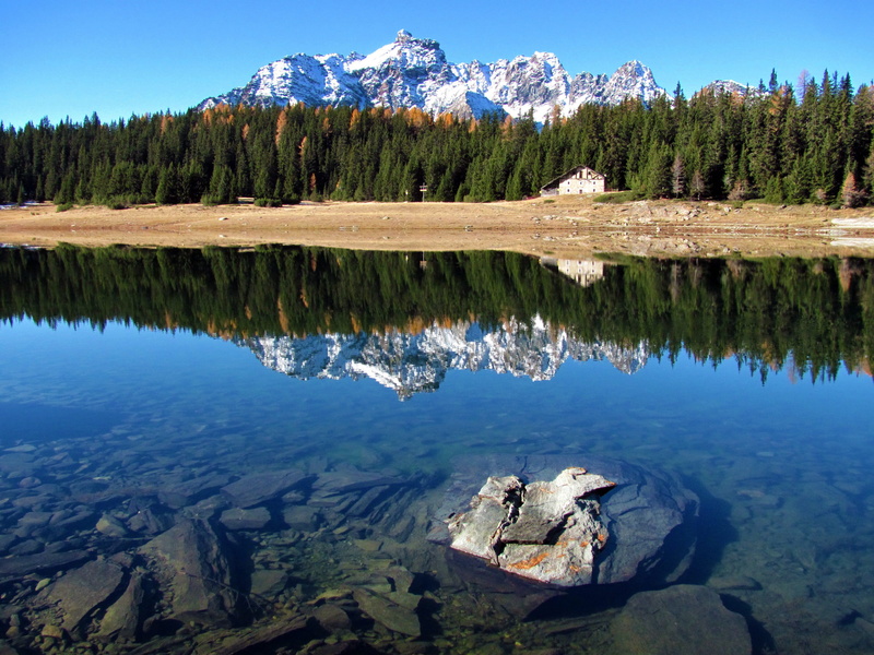 water, mountain, italy, tranquility, coniferous tree, nature, forest, outdoors, reflection, lake, snowcapped mountain, idyllic, tranquil scene, day, tree