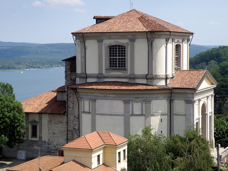 house, italy, building exterior, arona, plant, roof, cloud - sky, europe, tree, day, building, no people, built structure, lake maggiore, architecture