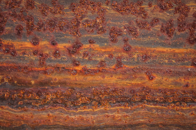 granite, texture, rust, orange, orange color, file binder, wall - building feature, rural, rug, weathered, outdoors, polka dot, deterioration, guard rail
