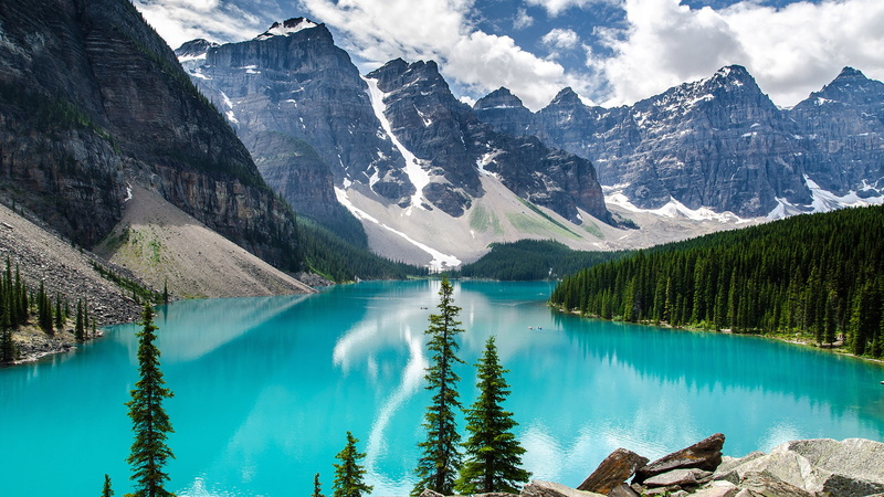 1920x1080, lake, Blue, ultra hd, montain, hd, Water, 1080P