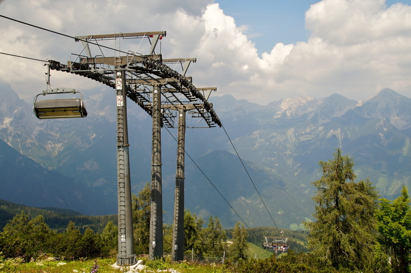 alpine, sky, beauty in nature, bubble, mountain, day, ride, mountain range, cable, column, alps, plant, non-urban scene, cableway, overhead cable car, tranquil scene