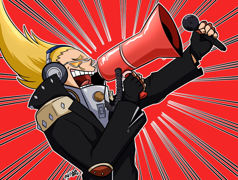 Hizashi Yamada, 2K, My Hero Academia, Anime, Present Mic (Boku No Hero Academia)