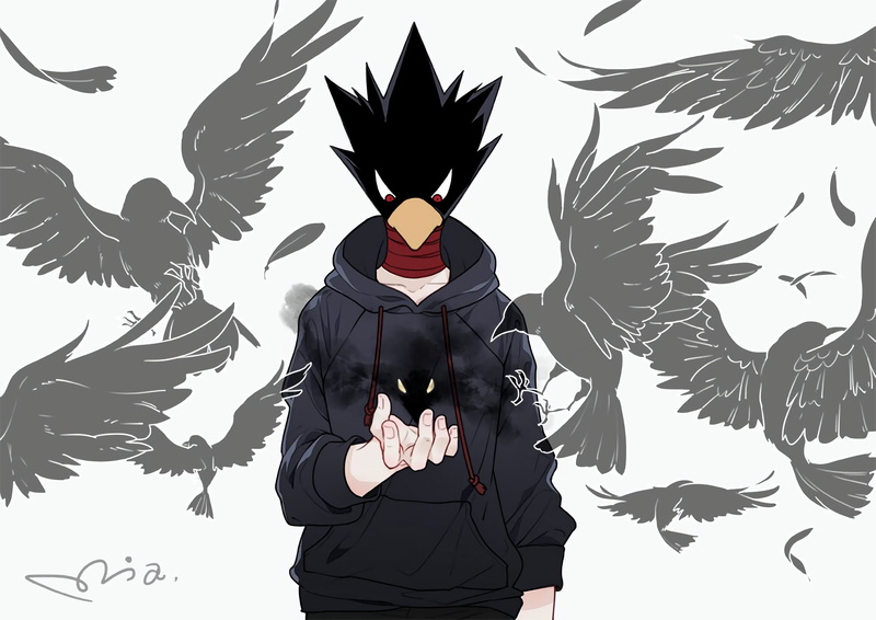 1080P, Fumikage Tokoyami, anime boys, anime, Boku no hero, Tokoyami Fumikage, Boku no Hero Academia