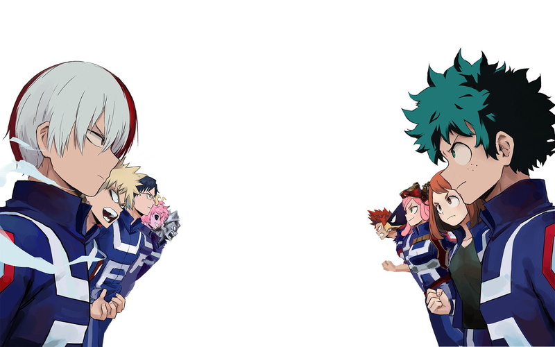 Eijiro Kirishima, Tetsutetsu Tetsutetsu, Izuku Midoriya, Mei Hatsume, My Hero Academia, Katsuki Bakugou, 1080P, Fumikage Tokoyami, Tenya Iida, Ochaco Uraraka