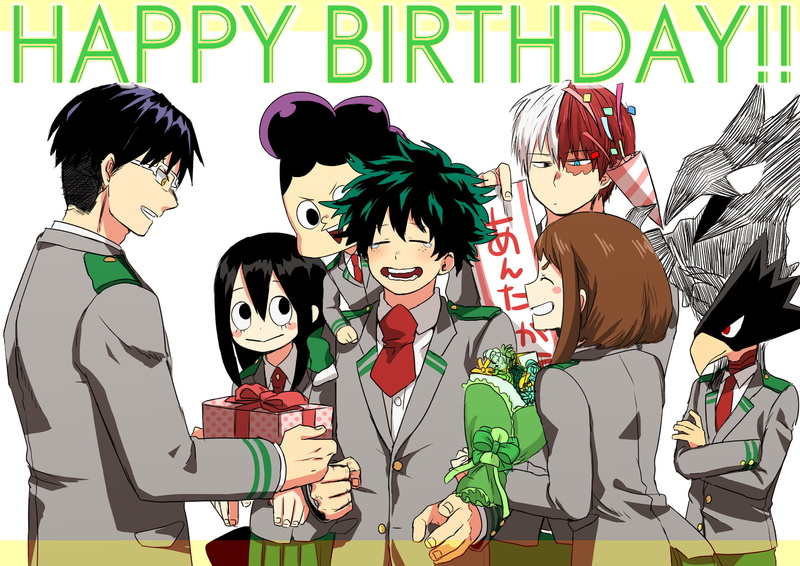 Tsuyu Asui, Minoru Mineta, Shouto Todoroki, My Hero Academia, Izuku Midoriya, 1080P, Ochaco Uraraka, Tenya Iida, Anime, Fumikage Tokoyami