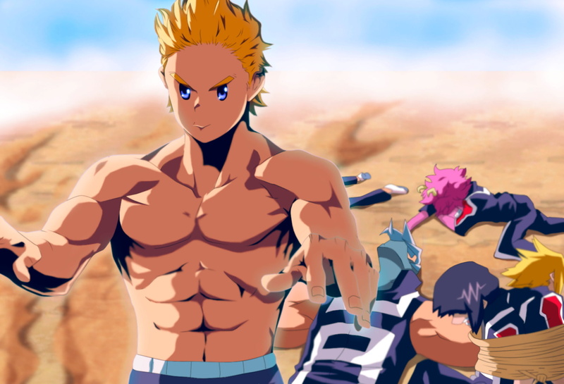 My Hero Academia, Anime, 1080P, Mirio Togata, Denki Kaminari, Mina Ashido