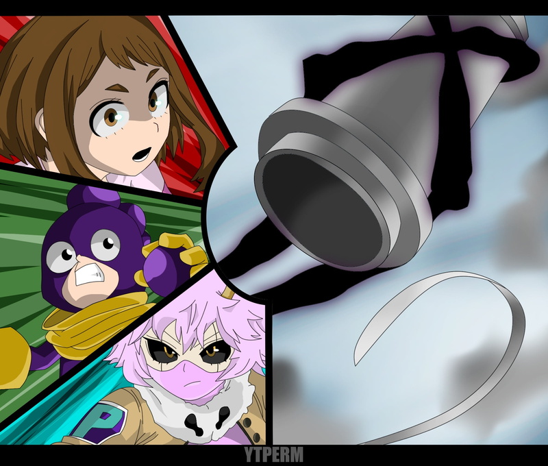 Mina Ashido, Ochaco Uraraka, Anime, 1080P, My Hero Academia, Minoru Mineta