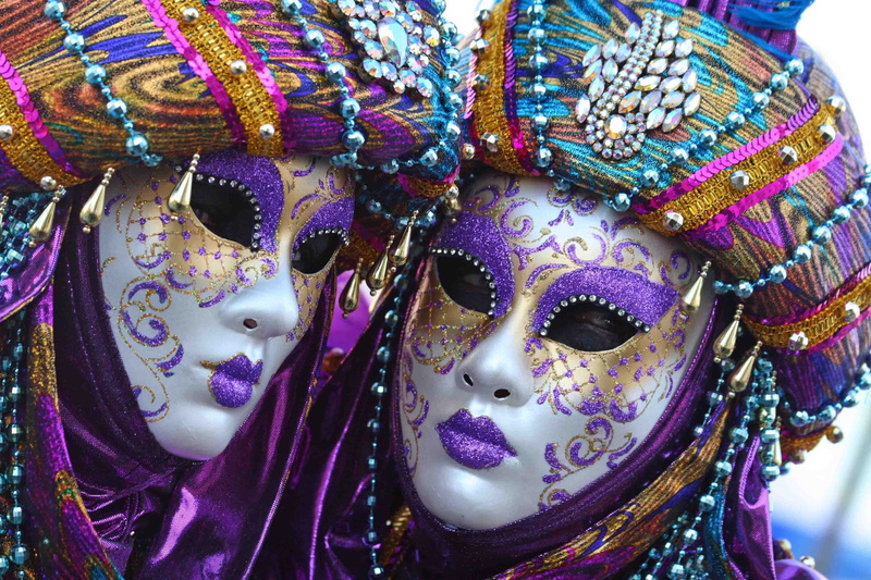 2K, carnival mask, beads, peoples-christian, spring meeting, Mardi gras