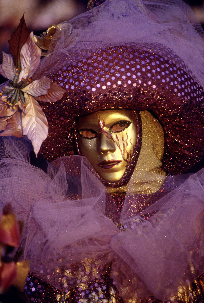 venezia, spirituality, Mask, men, people, disguise, religion, headshot, venice - Italy, headdress, purple, art and craft, indoors, mardi Gras, creativity