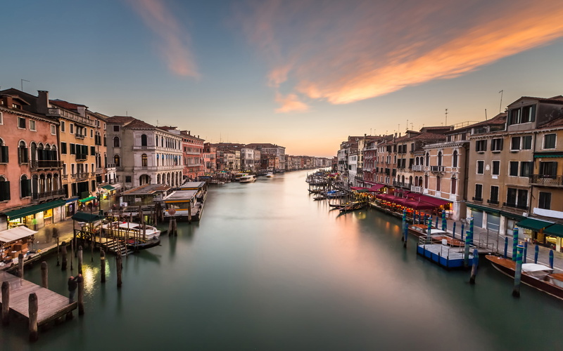 bridge, view, italy, venice, 2K, canal, rialto, grand